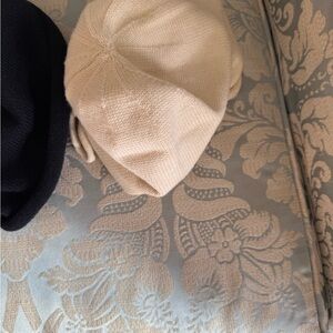 Elegant Cream Knit Women's Hat